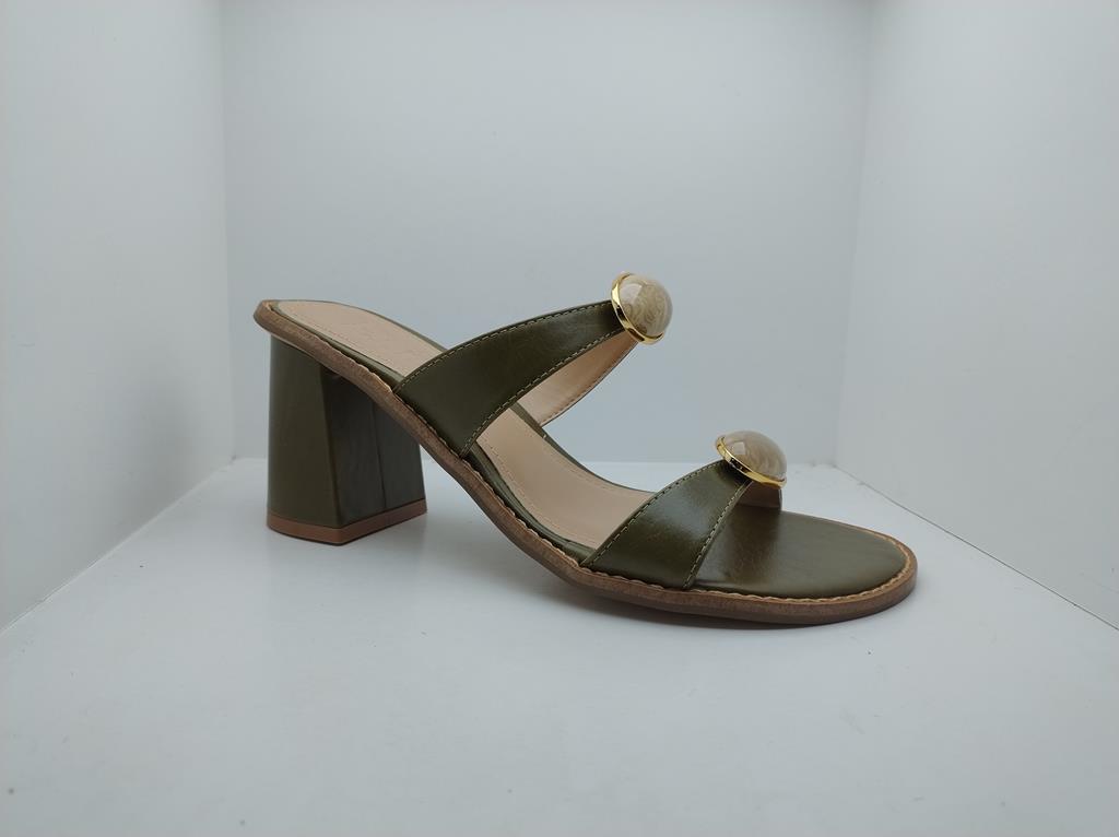 Sandália Salto/Vira - Nina